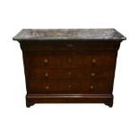 A FRENCH LOUIS PHILIPPE COMMODE