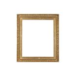 A FRENCH 19TH CENTURY GILDED COMPOSITION FRAME