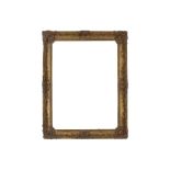 A FRENCH 19TH CENTURY LOUIS XIV GILDED COMPOSITION FRAME