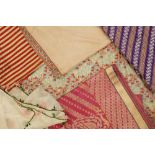 A COLLECTION OF SIX TEXTILES FROM INDIA AND BEYOND India, Ottoman Provinces, and Europe, late 18th -