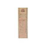 AN IMPORTANT SCROLL WITH THE RELIGIOUS TRIAD, INSTRUCTIONS FOR SPECIAL PRAYERS, AND MOON CHARTS Iran