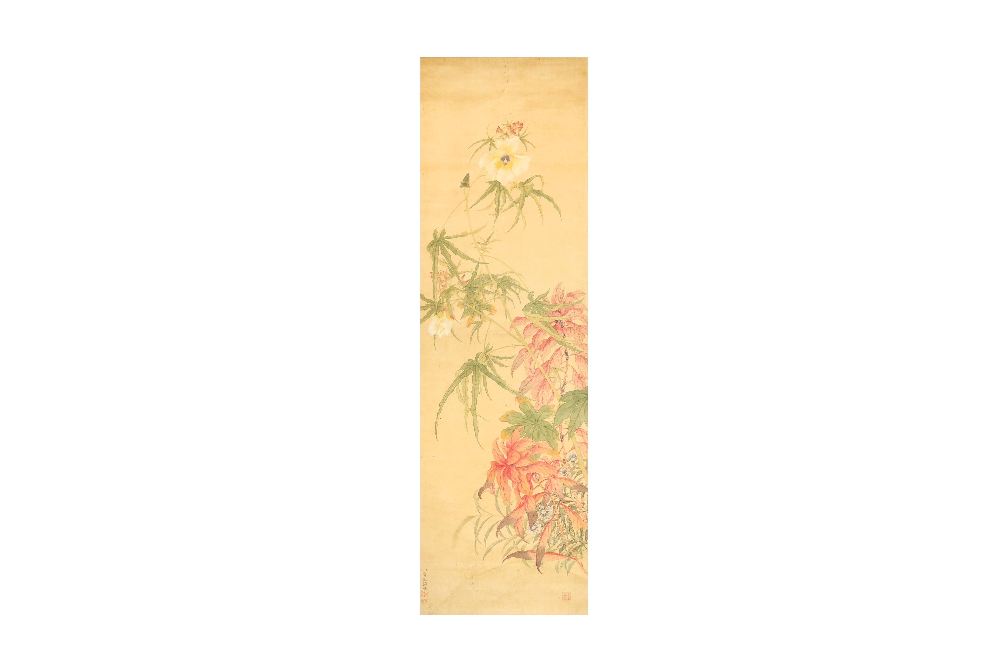 JIANG TINGXI 蔣廷錫 (Changshu, China, 1669 - 1732) Flowers 花卉圖