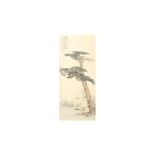 ZHANG DAQIAN 張大千 (Neijiang, China, 1899 - 1983) Scholar under a pine tree 松下高士