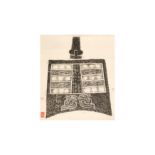 ATTRIBUTED TO CHEN JIEQI 陳介褀（傳） (Chinese, 1813–1884) Rubbing of a bronze bell 銅鐘拓本