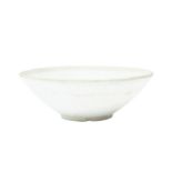 A CHINESE WHITE-GLAZED BOWL 北宋 白釉盌