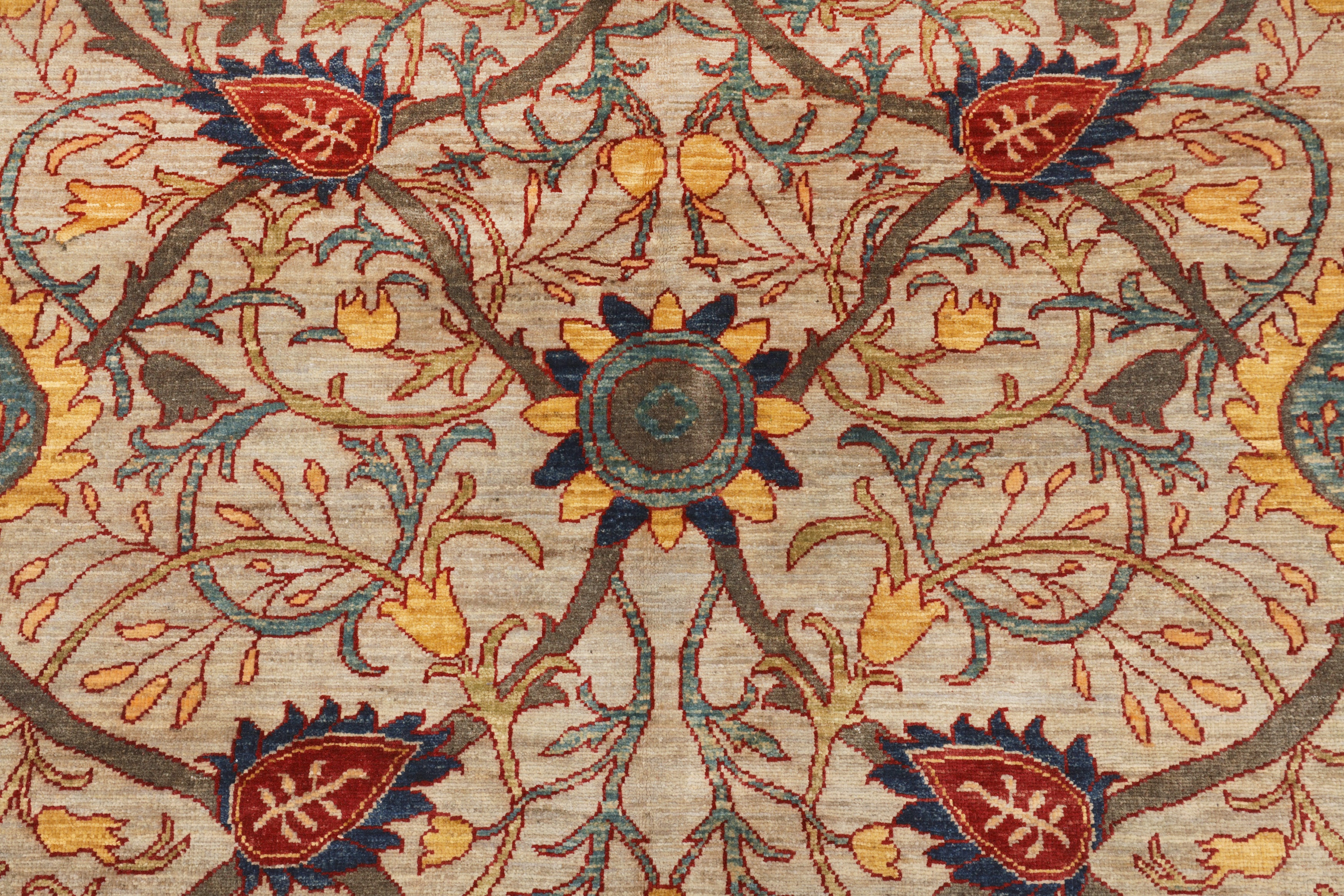 A FINE ARTS & CRAFTS DESIGN CARPET - Image 4 of 8