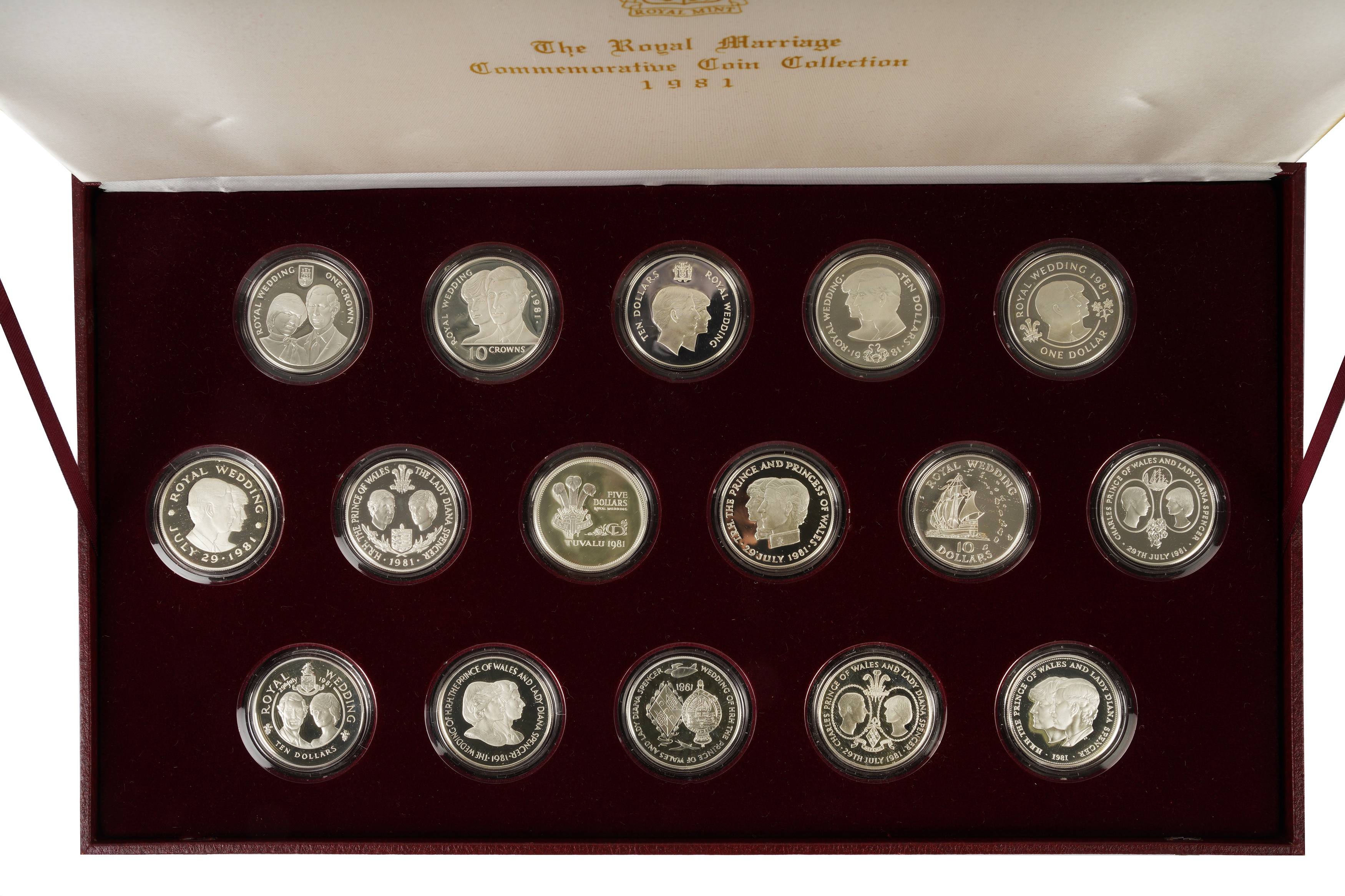 THE ROYAL MARRIAGE COMMEMORATIVE COIN COLLECTION, 1981 - Image 2 of 2