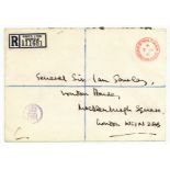ENVELOPE ADDRESSED BY KING CHARLES III WHEN PRINCE OF WALES