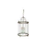 A CONTEMPOARY ANTIQUE STYLE HANGING LANTERN LIGHT