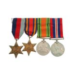 A WORLD WAR TWO MEDAL GROUP