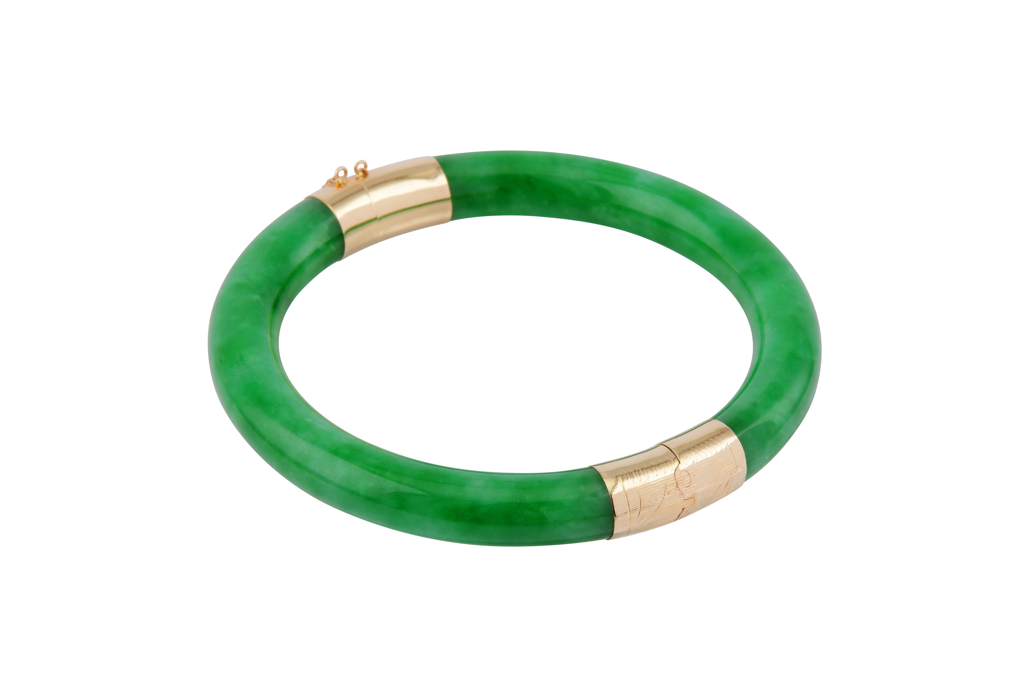 A JADE BANGLE