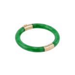 A JADE BANGLE