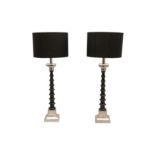 A PAIR OF OKA TABLE LAMPS