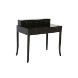 A CONTEMPORARY EBONISED WRITING DESK