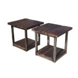 A PAIR OF TIMOTHY OULTON AXEL SIDE TABLES