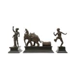 A GROUP OF THREE BURMESE BRONZES OFFERED ON BEHALF OF PROSPECT BURMA TO BENEFIT EDUCATIONAL