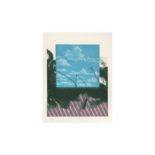 MASUO IKEDA (1934 - 1997) Two Japanese mezzotint prints on paper