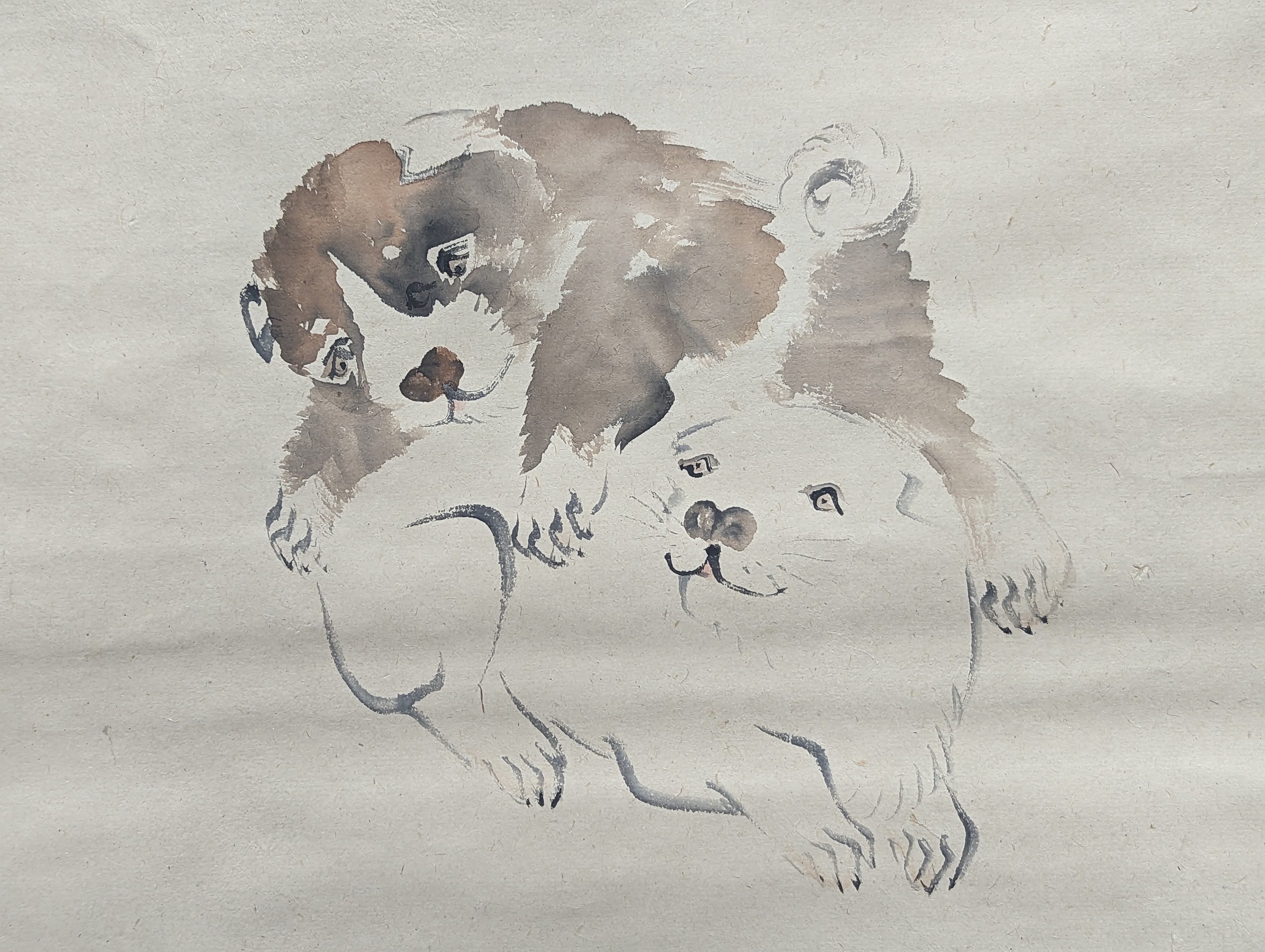 HŌEN (1804 – 1867) Puppies - Image 7 of 14