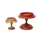 TWO BURMESE LACQUER STANDS OFFERED ON BEHALF OF PROSPECT BURMA TO BENEFIT EDUCATIONAL SCHOLARSHIPS