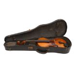 A 19TH CENTURY VIOLIN