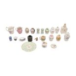 A COLLECTION OF CERAMIC ITEMS, 19TH AND 20TH CENTURY