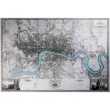 Greenwood (C. & J.) Map of London, from an Actual Survey Made in the Years 1824, 1825, & 1826