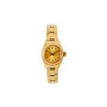 ROLEX. OYSTER PERPETUAL 14K YELLOW GOLD FOR THE US MARKET.