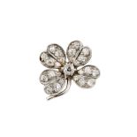 A DIAMOND BROOCH BY TIFFANY