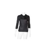 Christian Dior Black Cashmere Embellished Sweater - Size 38