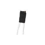 Gucci Black Bamboo Pencil Skirt - Size M
