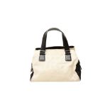 Chanel Cream CC Travel Line Tote