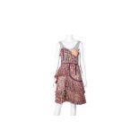 Luella Floral Print Sleeveless Dress - Size UK 10