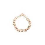 Chanel CC Plaque Curb Chain Bracelet