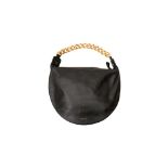 Versace Black Chain Hobo Bag