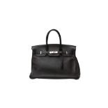 Hermes Black Togo Birkin 35