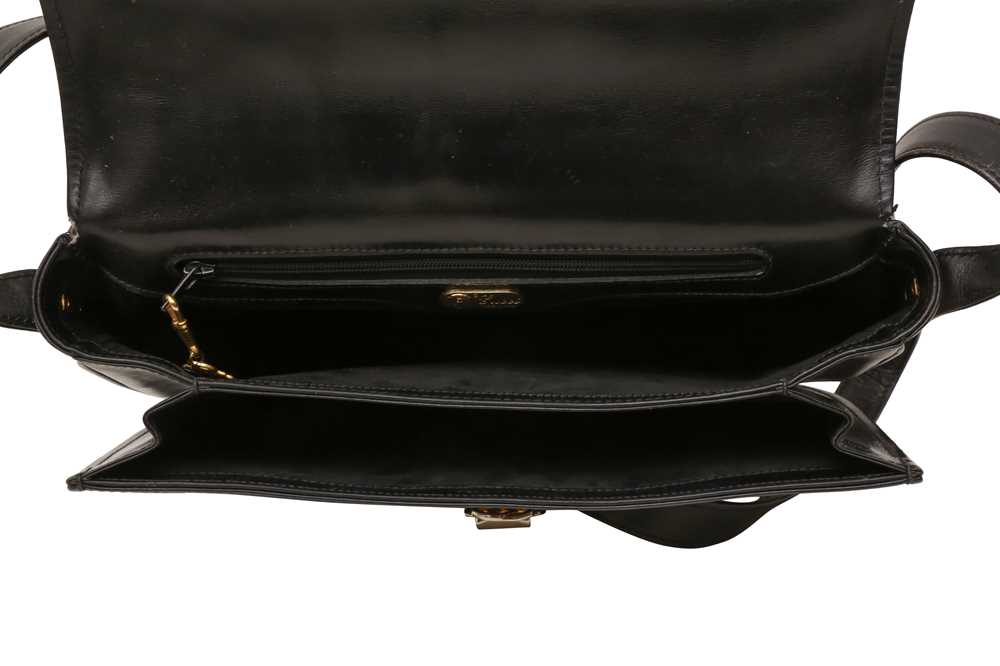 Gucci Black GG Logo Crossbody Bag - Image 6 of 6