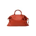 Bottega Veneta Brick Intrecciato Foldover XL Tote