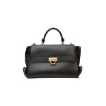 Salvatore Ferragamo Black Sofia Top Handle Bag