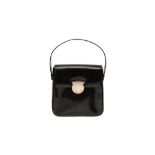 Salvatore Ferragamo Black Top Handle Bag