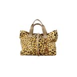 Dolce & Gabbana Leopard Print Large Tote