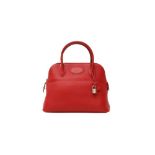 Hermes Rouge Grenat Clemence Bolide 31