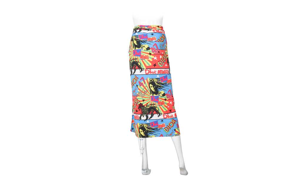 Christian Dior Multicolour Rasta Mania Sarong - Size XS - Image 3 of 5