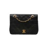 Chanel Black Single Full Flap Bag