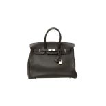 Hermes Black Togo Birkin 35