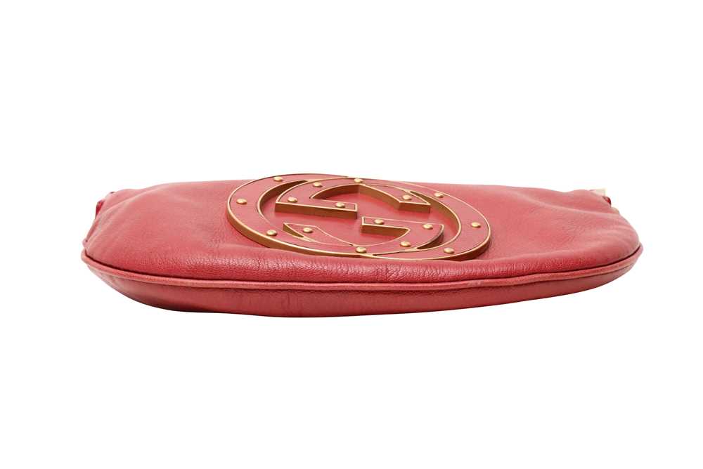 Gucci Dark Pink Blondie Small Hobo - Image 3 of 4