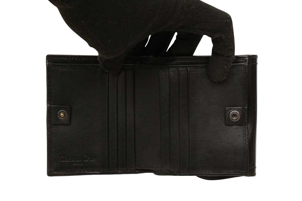 Christian Dior Black Saddle Wallet - Image 3 of 3