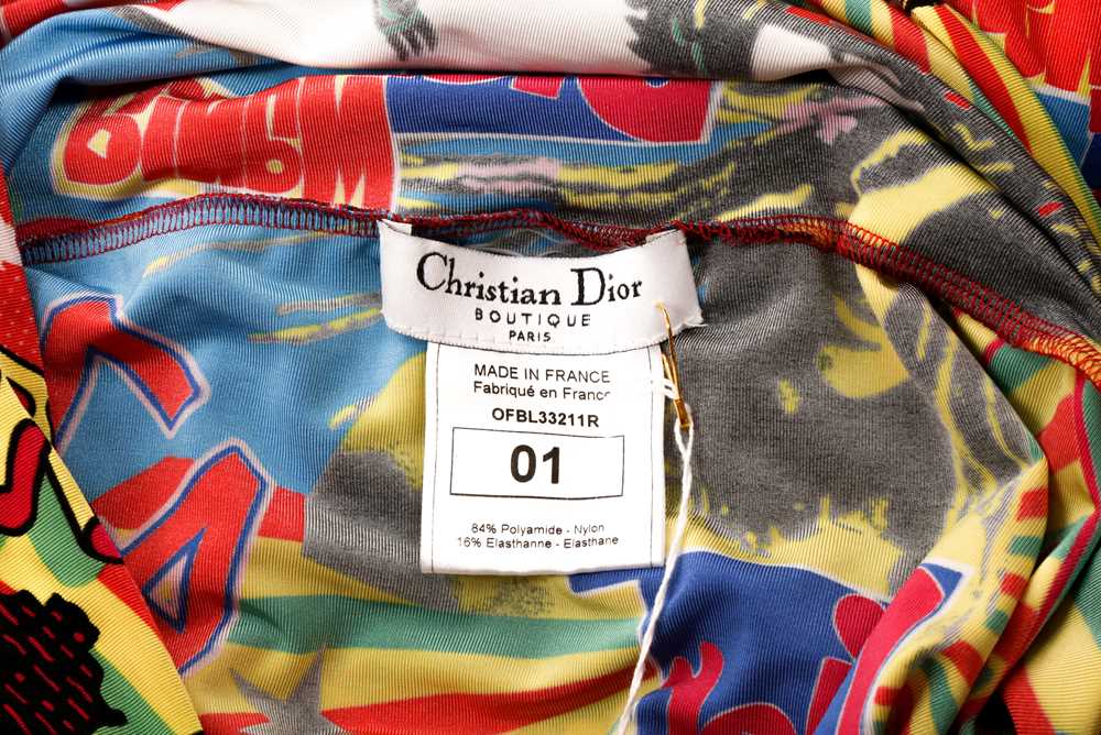 Christian Dior Multicolour Rasta Mania Sarong - Size XS - Image 5 of 5