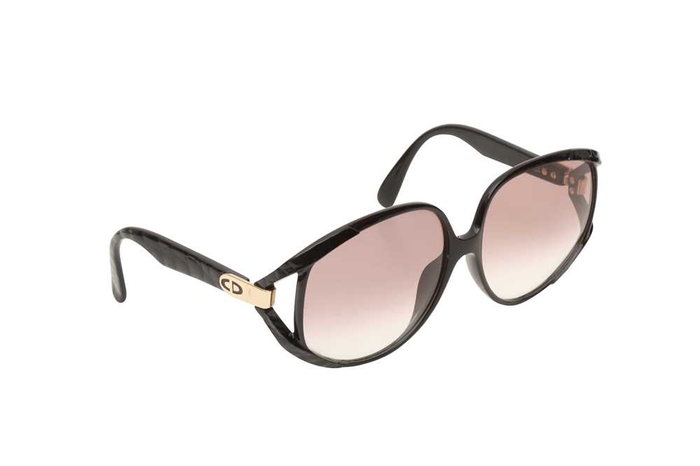 Christian Dior Black Oversized Sunglasses