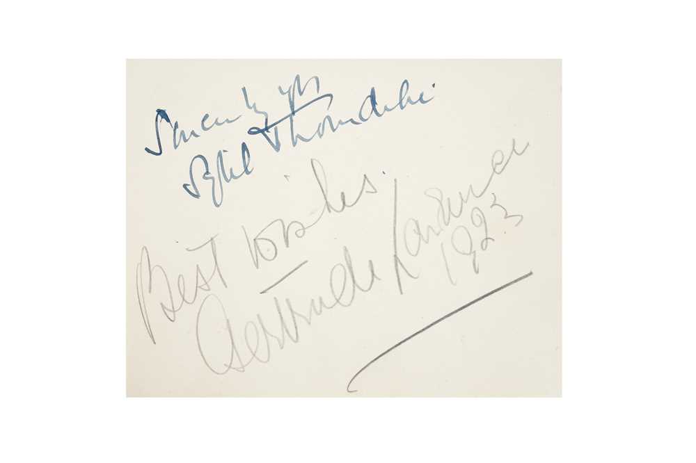 Autograph Albums.- Actors & Musicians - Image 2 of 6