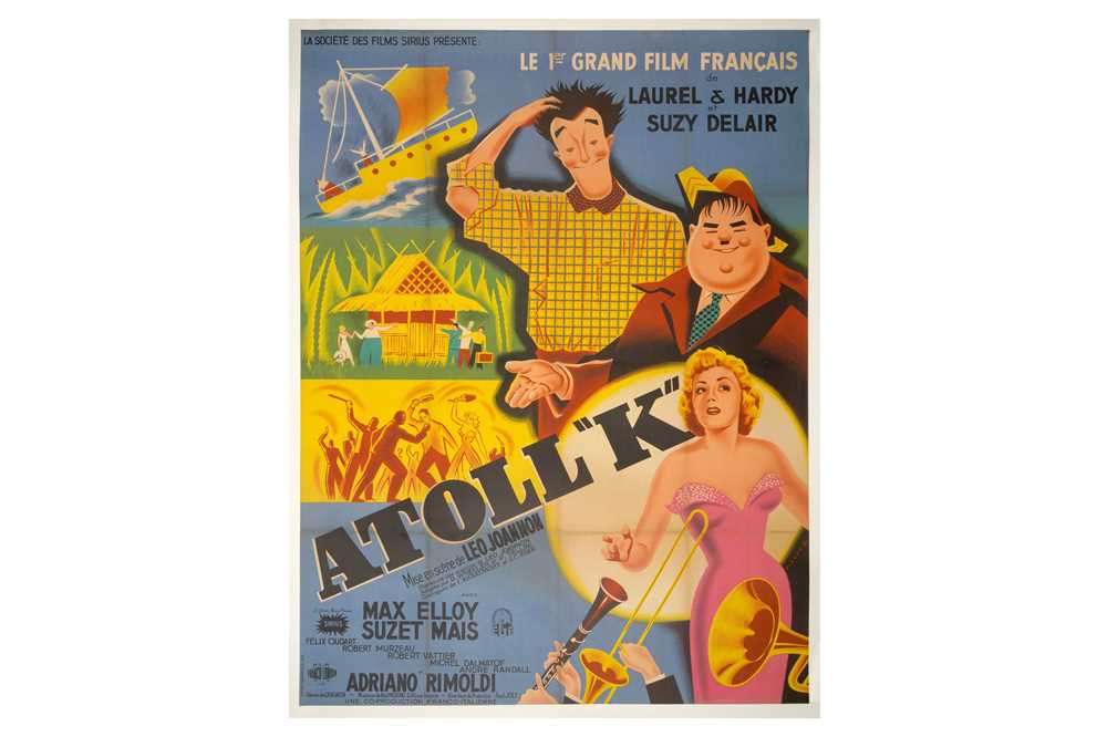 Movie Poster.- Atoll "K" (1950)
